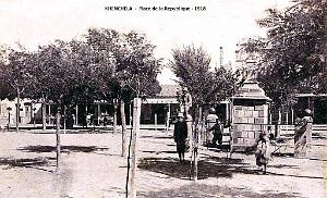 KHENCHELA - PLACE DE LA REPUBLIQUE   - 1918